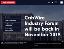 Tablet Screenshot of cabwire.com